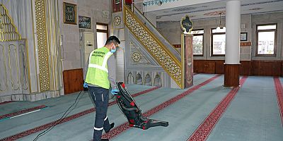 TEMİZLİK İMANDAN, CAMİLERİN TEMİZLİĞİ TALAS’TAN