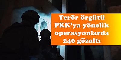 Terör örgütü PKK'ya yönelik operasyonlar sürüyor.