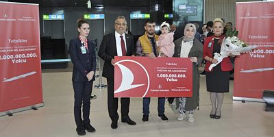 THY 1 milyarıncı yolcusuna 1 milyon mil hediye etti