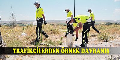 Trafik Ekiplerinden Mıntıka Temizliği!