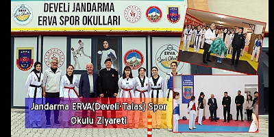 TUĞGENERAL DEDEBAĞI, ERVA SPOR OKULUNU ZİYARET ETTİ.