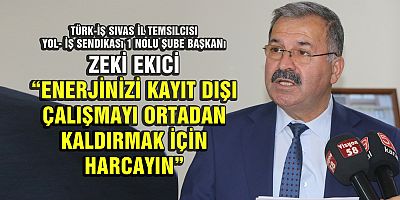 Türk-İş İstihdam Paketi ile ilgili  basın açıklaması yaptı