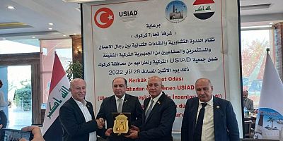 Türkiye 'den Kerkük'e Giden Heyete Coşkulu Karşılama