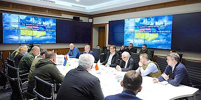 Üç liderden Ukrayna'ya ziyaret
