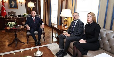 Ukrayna'nın Ankara Büyükelçisi, Çavuşoğlu'nu ziyaret etti