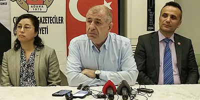 ÜMİT ÖZDAĞ ADANA'DA ÖMER ÇELİK VE İDRİS NAİM ŞAHİN HAKKINDA SERT KONUŞTU