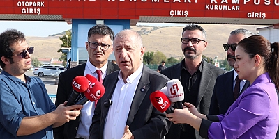 ÜMİT ÖZDAĞ TUTUKLU GAZETECİLERİ ZİYARET ETTİ