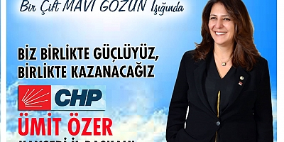 İkinci Kez İl başkanı Seçilen Ümit Özer Örgüte Teşekkür Etti