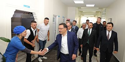 Vali Çiçek, İlçe Ziyaretlerine Devam Ediyor