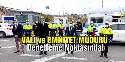 Vali Günaydın Trafik Haftası Dolayısıyla Denetleme Noktalarını Ziyaret etti.