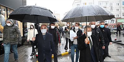 VALİ GÜNAYDIN VE BAŞKAN BÜYÜKKILIÇ'TAN PANDEMİ DENETİMİ