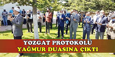 '‘Yağdır Mevlam su’'