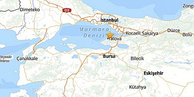 Yalova açıklarında deprem