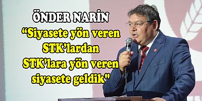 YRP İL BAŞKANI NARİN 