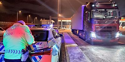 Yük taşıyan araçlara sıkı denetim