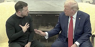 Zelenski ve Trump basının önünde tartıştı