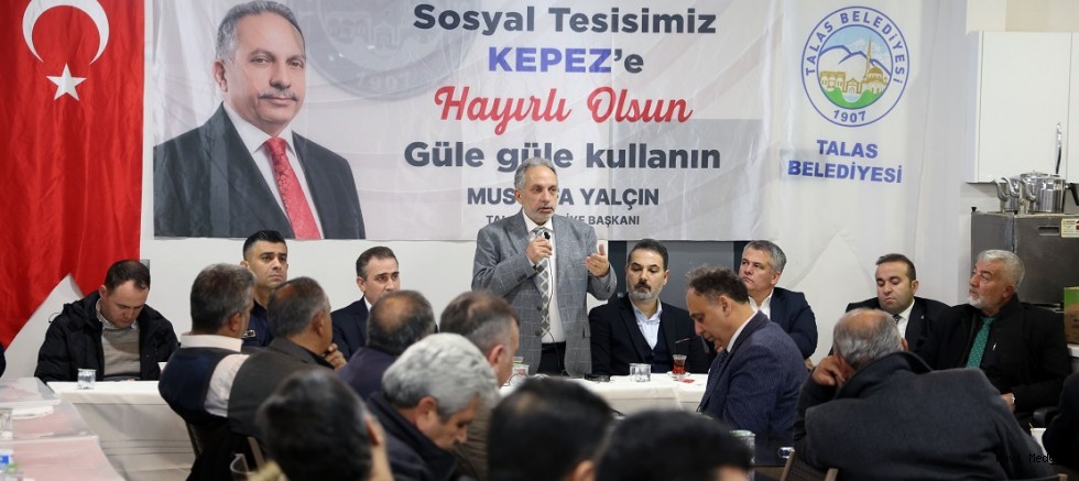 TALAS'IN MUHTARLARI KEPEZ'DE BULUŞTU